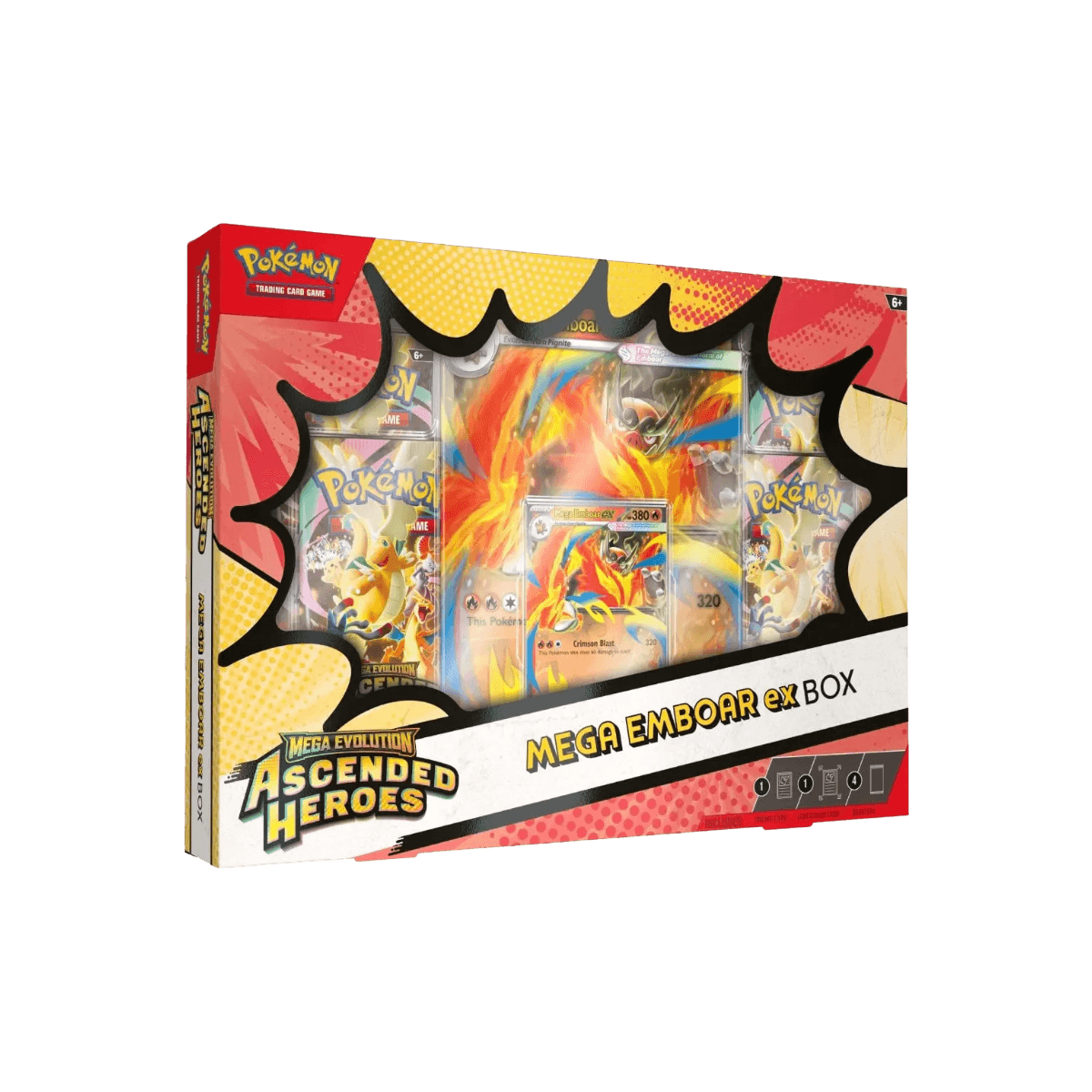 Mega Evolution: Ascended Heroes EX Box - Mega Emboar
